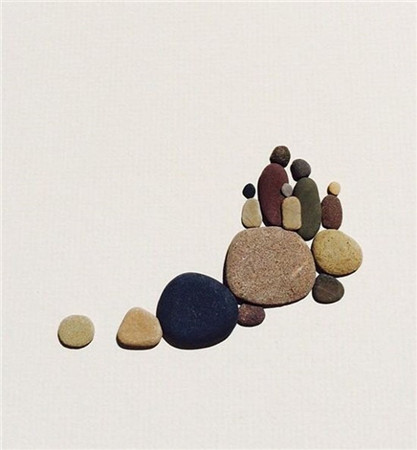 加拿大艺术家Sharon Nowlan创作“创意石头画”-张雄艺术网