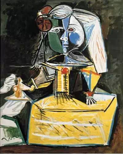 毕加索76岁作品